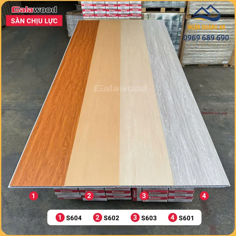 Sàn Nhựa PVC Chịu Lực Gác Lửng Galawood S601X3M